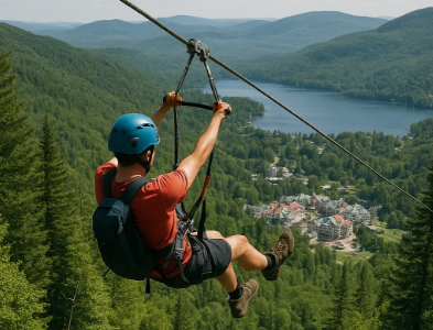 Giant Ziplines — Ziptrek Tremblant